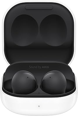 Écouteurs bluetooth samsung galaxy buds2, véritablement sans fil, suppression du bruit, étui