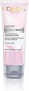 L'oréal paris glycolic bright nettoyant moussant quotidien pour le visage, 100 ml |