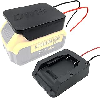 Adaptateur de batterie pour dewalt 18v 20v max, support de chargeur de batterie, support de batterie externe avec fils 12awg, connecteur d'adaptateur de batterie diy, adaptateur de roue d'alimentation, jouets rc. L'alternative e-commerce intelligente au Sénégal : Diaytar
