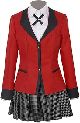 Costume de cosplay anime yumiko jabami pour femme, ensemble complet d'uniforme de marin