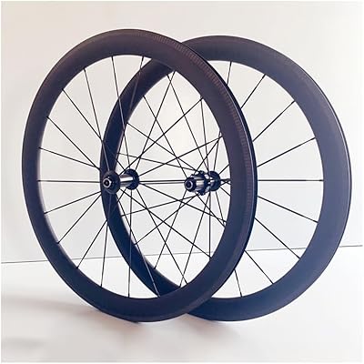 Roues de vélo de route en fiber de carbone 700c, paire de roues