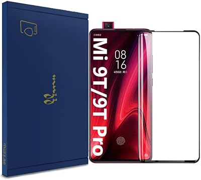 Protection d'écran en verre trempé bord à pour xiaomi mi 9t