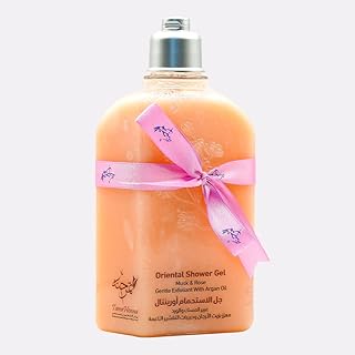 Un luxueux gel douche oriental au parfum de musc et de rose |