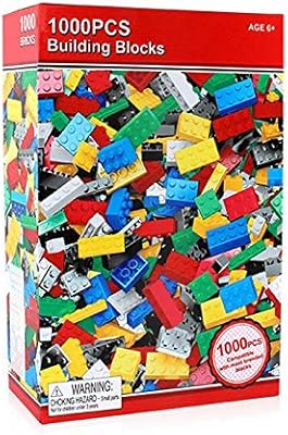 1000 pièces de blocs de construction d'artisanat créatif. jouets éducatifs pour enfants compatibles