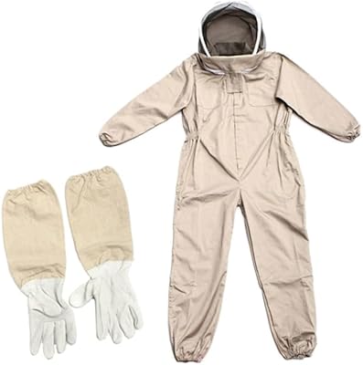 Yardoy one piece full body suit gants d'apiculture costume d'apiculture ensemble de vêtements