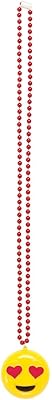 Accessoires pour la saint-valentin party center collier lumineux emoji