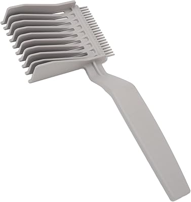 Peigne de coupe de cheveux professionnel, peigne de coupe de cheveux incurvé