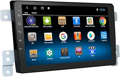 Android 10 os 9 pouces 2 din gps de navigation de voiture