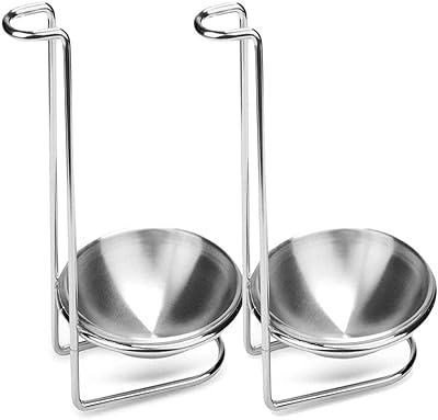 Support de repose-cuillère, support de louche à soupe vertical en acier inoxydable ipstyle