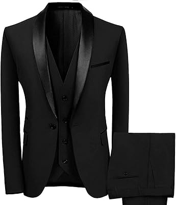 Manteau de costume en soie et satin barch pour homme (non cousu), 3