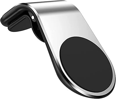Support mobile magnétique pour voiture avec bouche d'aération compatible avec tous les téléphones
