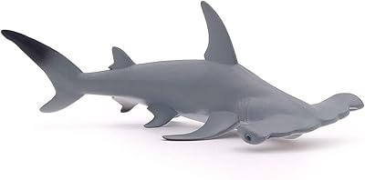 Babu - figurine peinte à la main - vie marine - figurine requin marteau - 56010 - objet de collection - pour enfants - convient aux garçons et aux filles - à partir de 3 ans. Diaytar Sénégal : Le plaisir d'acheter sans se priver