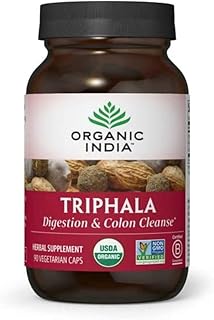 Triphala d'inde biologique 60 capsules végétariennes. Plus de choix, moins de dépenses avec Diaytar