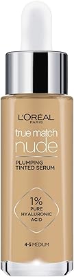 Sérum true match nude de l'oréal paris couleur repulpant teinte 4-5
