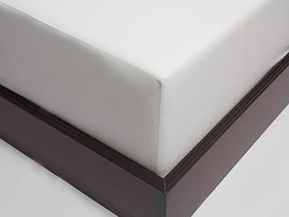 Drap de lit élastique king tex, 150 x 200 + 30 cm, blanc