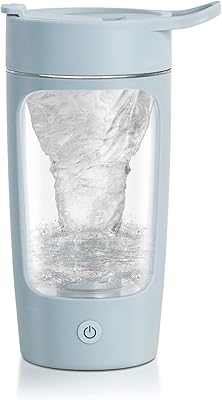 Bouteille électrique de shaker de protéines, bouteilles de shaker rechargeables par usb ikura
