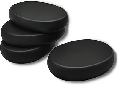 Gxgkxk pierres de massage aux pierres chaudes moyennes - ensemble de pierres thérapeutiques