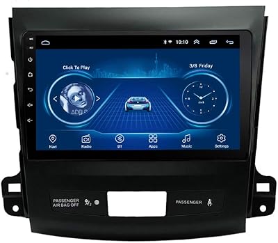 Système de navigation radio multimédia de voiture 10 pouces mitsubishi pajero 2006-2011, wifi