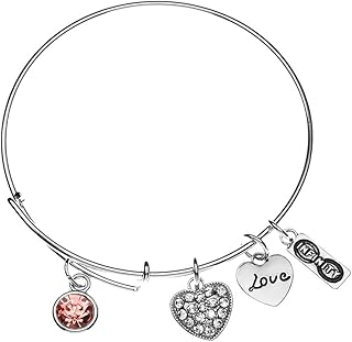 Bracelet avec pierre de naissance bijoux bracelets à breloques bracelet pour femme