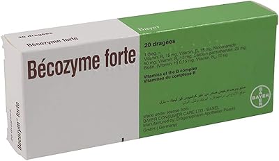 Comprimés becozyme forte 20 comprimés