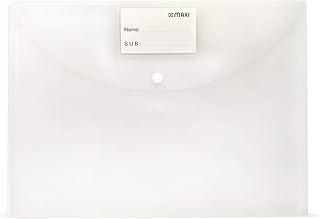Dossier maxi transparent foolscap 300 microns pour fichiers et documents en couleur