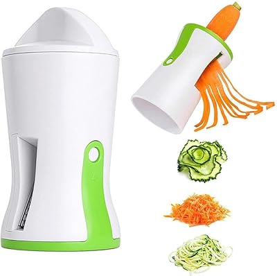 Râpe à légumes goodrun avec entonnoir en spirale broyeur manuel en acier inoxydable