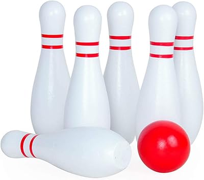 Lioobo ensemble de bowling en bois sports d'intérieur et d'extérieur boule de bowling jeu de pelouse pour enfants amis parents enfants jeu de fête interactif pique-nique bbq fournitures. Votre satisfaction commence ici, sur Diaytar Sénégal