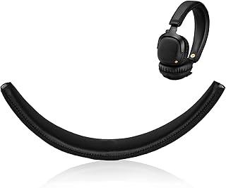 Casque bluetooth sans fil adhyper marshall major ii avec coussinets remplaçables (noir)