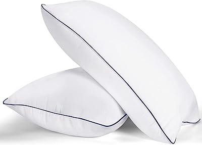 Oreillers de lit mix de - queen size, lot de 2, qualité hôtelière