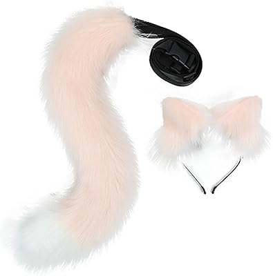 Cosplay furry wolf cat oreilles queue et oreilles de renard ensemble