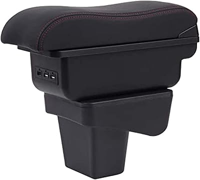 Accoudoir de voiture pour suzuki vitara 2015-2019 console centrale noire boîte
