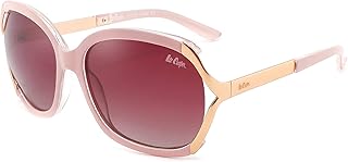 Lunettes de soleil polarisées à la mode pour femmes avec verres dégradés roses