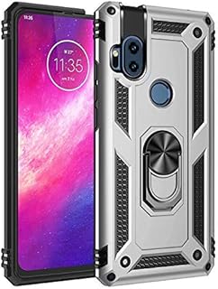 Coque sosus pour motorola one fusion hybrid, robuste, de qualité militaire, avec anneau