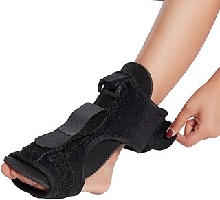 Attelle de nuit pour pied tombant, orthèse orthopédique réglable pour fractures et entorses