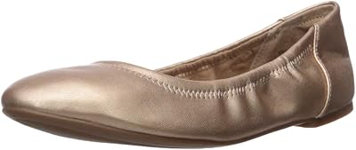 Ballerines plates amazon essentials pour femme en or rose, taille 10 b us
