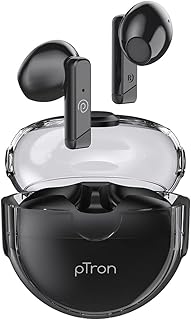 Casque sans fil bluetooth 5.1 petron bass buds, 25 heures d'autonomie, écouteurs tws
