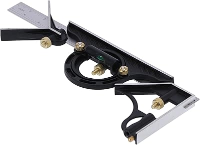 Règle d'angle en acier inoxydable cenap, bonne performance, mesure multidimensionnelle, outil de mesure