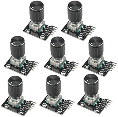 8 pc ky-040 module d'encodeur rotatif de carte de capteur de brique