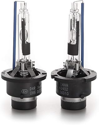 Ampoule de remplacement pour phare au xénon hid de voiture boogie d4r 6000k