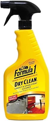 Flacon pulvérisateur de nettoyant pour tapis, tissus d'ameublement et sols formule 1