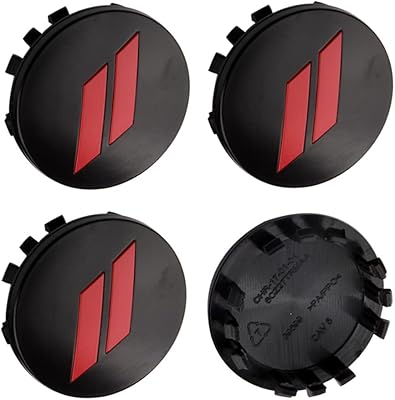 4 pièces enjoliveurs de roue abs (63 mm/2,48 pouces)