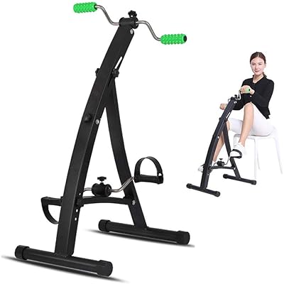 Vélo d'exercice portable à pédales - cycle de colporteur pliable à tension réglable