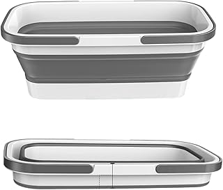 Seau de vadrouille pliable posiche seau en silicone pour la maison