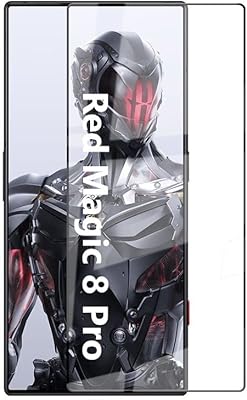 Protecteur d'écran en verre trempé à couverture complète pour zte nubia red magic