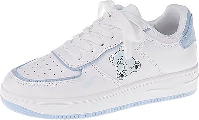 Yeprem chaussures pour femmes baskets, chaussures blanches de style dessin animé pour étudiants ins chaussures de skateboard de célébrité en ligne street shot sports femmes (couleur : 1, taille : 37). Diaytar : Connectez-vous aux meilleures offres