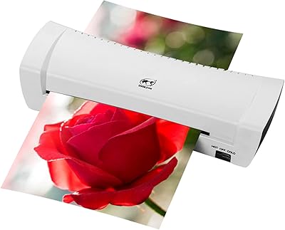 Machine à plastifier chaud et froid ikam avec deux rouleaux format a4 adaptée