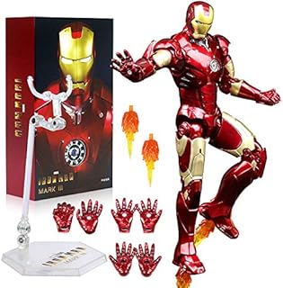 Figurine à collectionner 4kids home iron man 10e anniversaire 7" (mk3)