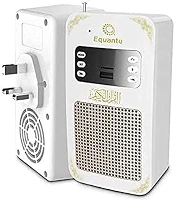 Haut-parleur coran intelligent equanto sq-669 avec bluetooth/radio/usb et télécommande sd