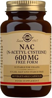 Solgar nac, 60 v gélules 600 mg