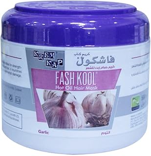 Masque capillaire à l'huile chaude fashkool à l'extrait d'ail, 500 ml